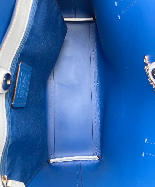 COACH（コーチ）COACH (コーチ) F31535　トートバッグ ブルーの古着・服飾アイテム