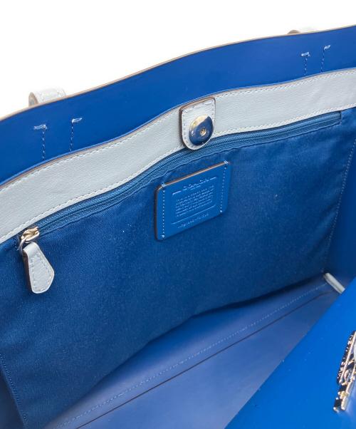 COACH（コーチ）COACH (コーチ) F31535　トートバッグ ブルーの古着・服飾アイテム