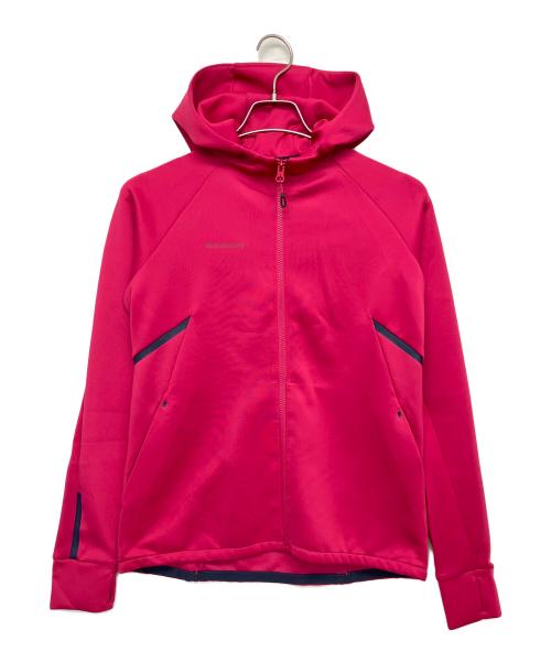 MAMMUT（マムート）MAMMUT (マムート) ミッドレイヤーフーデッドジャケット ショッキングピンク サイズ:Sの古着・服飾アイテム