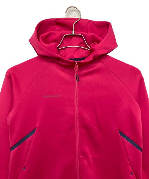 MAMMUT（マムート）MAMMUT (マムート) ミッドレイヤーフーデッドジャケット ショッキングピンク サイズ:Sの古着・服飾アイテム