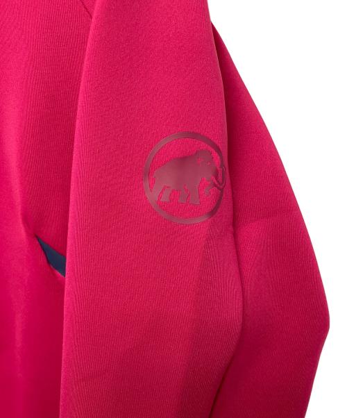 MAMMUT（マムート）MAMMUT (マムート) ミッドレイヤーフーデッドジャケット ショッキングピンク サイズ:Sの古着・服飾アイテム