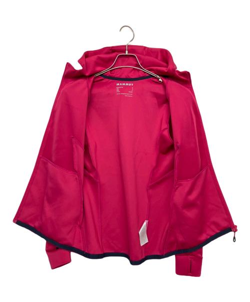 MAMMUT（マムート）MAMMUT (マムート) ミッドレイヤーフーデッドジャケット ショッキングピンク サイズ:Sの古着・服飾アイテム