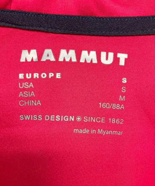 MAMMUT（マムート）MAMMUT (マムート) ミッドレイヤーフーデッドジャケット ショッキングピンク サイズ:Sの古着・服飾アイテム