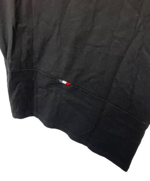 MONCLER（モンクレール）MONCLER (モンクレール) 半袖カットソー ブラック サイズ:XLの古着・服飾アイテム