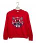 KENZO（ケンゾー）の古着「F865SW0014XA　クルーネックスウェット」｜レッド