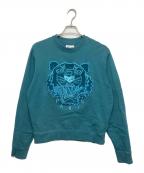 KENZOケンゾー）の古着「クルーネックスウェット」｜グリーン