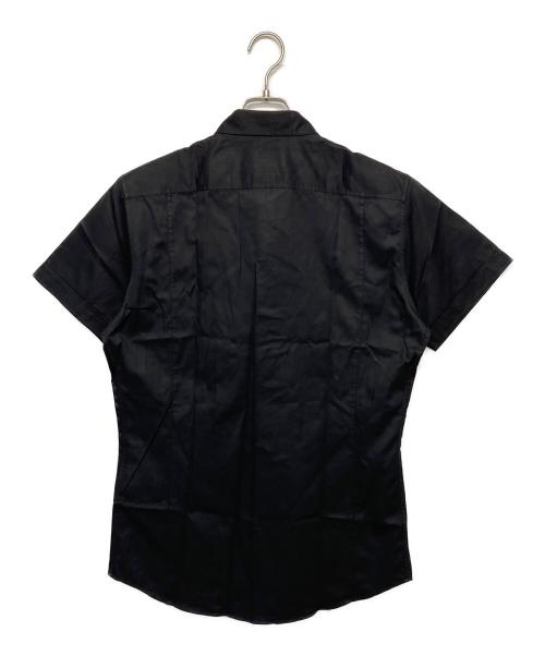GUCCI（グッチ）GUCCI (グッチ) 半袖シャツ ブラック サイズ:42の古着・服飾アイテム