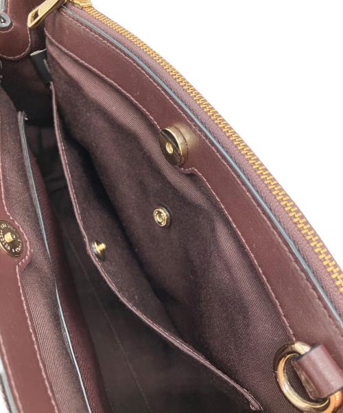 COACH（コーチ）COACH (コーチ) 2WAYバッグ※ストラップ欠品 パープルの古着・服飾アイテム
