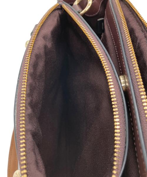 COACH（コーチ）COACH (コーチ) 2WAYバッグ※ストラップ欠品 パープルの古着・服飾アイテム