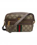 GUCCIグッチ）の古着「GG ショルダーバッグ」｜ベージュ