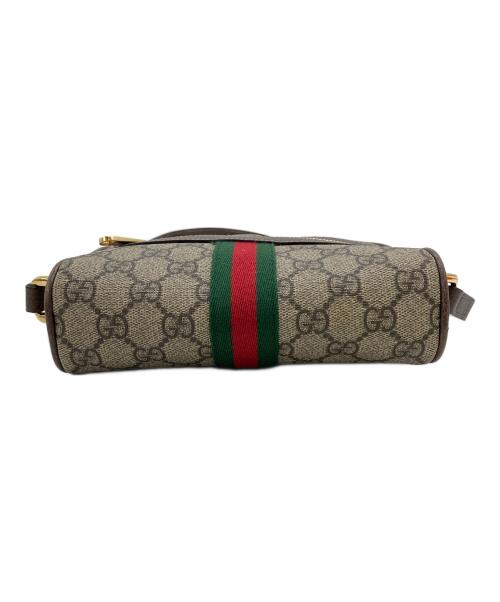 GUCCI（グッチ）GUCCI (グッチ) GG ショルダーバッグ ベージュの古着・服飾アイテム