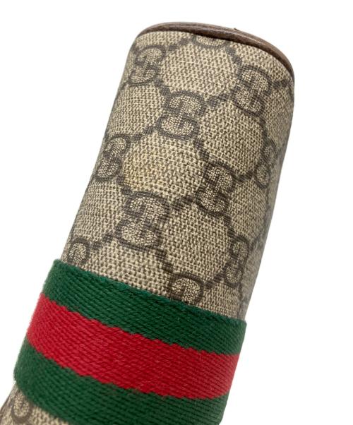GUCCI（グッチ）GUCCI (グッチ) GG ショルダーバッグ ベージュの古着・服飾アイテム