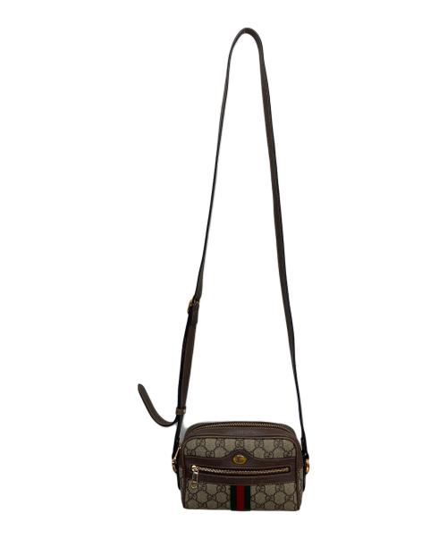 GUCCI（グッチ）GUCCI (グッチ) GG ショルダーバッグ ベージュの古着・服飾アイテム