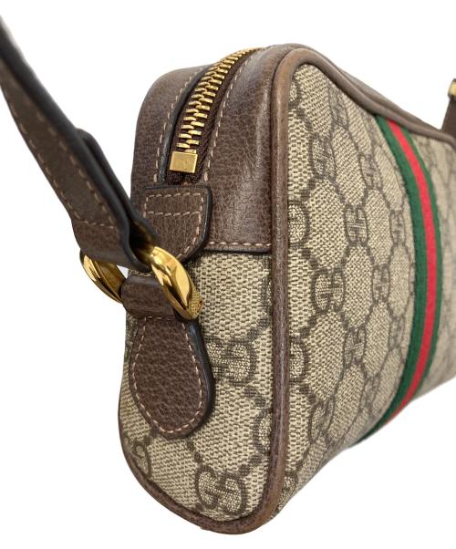 GUCCI（グッチ）GUCCI (グッチ) GG ショルダーバッグ ベージュの古着・服飾アイテム