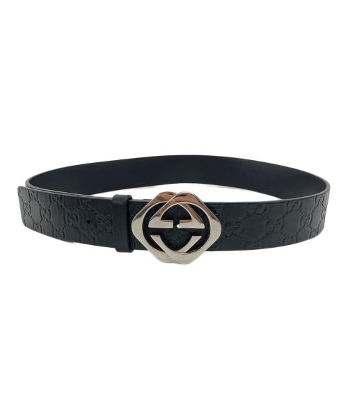 GUCCI（グッチ）GUCCI (グッチ) ベルト ブラックの古着・服飾アイテム