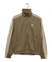 adidas（アディダス）の古着「ウーブン ファイヤーバード トラックトップ」｜ブラウン