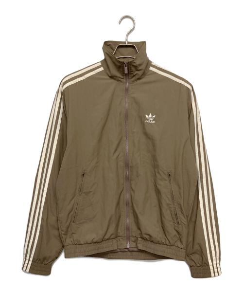 adidas（アディダス）adidas (アディダス) ウーブン ファイヤーバード トラックトップ ブラウン サイズ:Mの古着・服飾アイテム