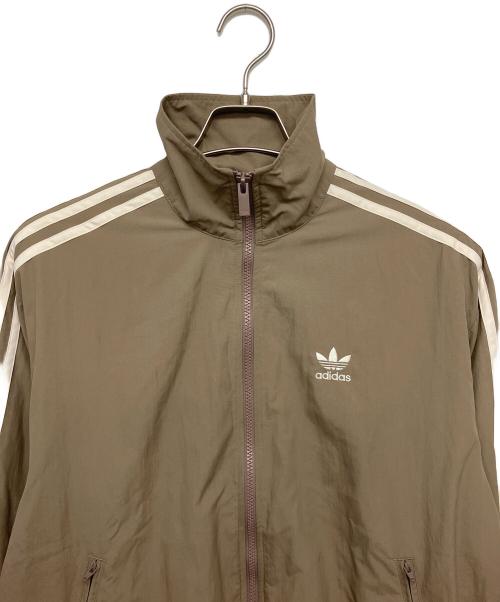 adidas（アディダス）adidas (アディダス) ウーブン ファイヤーバード トラックトップ ブラウン サイズ:Mの古着・服飾アイテム