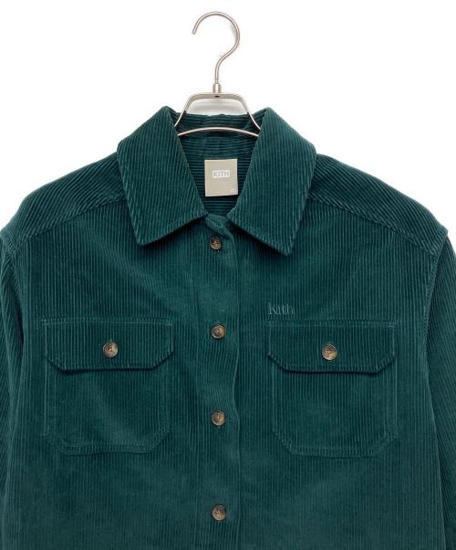 KITH（キス）KITH (キス) コーデュロイジャケット グリーン サイズ:XSの古着・服飾アイテム