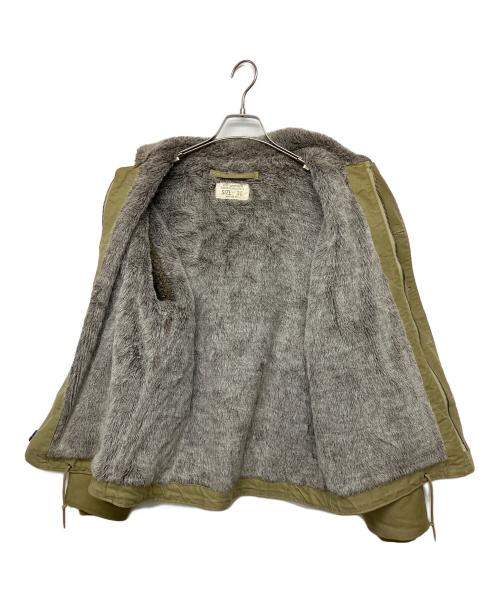 HOUSTON（ヒューストン）HOUSTON (ヒューストン) デッキジャケット カーキ サイズ:36の古着・服飾アイテム