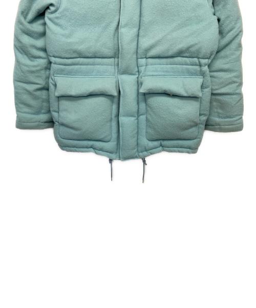 AURALEE（オーラリー）AURALEE (オーラリー) BRUSHED ALPACA WOOL DOWN BLOUSON  スカイブルー サイズ:4の古着・服飾アイテム