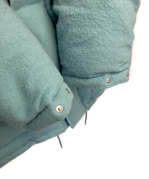 AURALEE（オーラリー）AURALEE (オーラリー) BRUSHED ALPACA WOOL DOWN BLOUSON  スカイブルー サイズ:4の古着・服飾アイテム