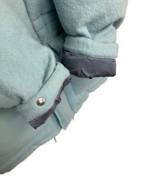 AURALEE（オーラリー）AURALEE (オーラリー) BRUSHED ALPACA WOOL DOWN BLOUSON  スカイブルー サイズ:4の古着・服飾アイテム