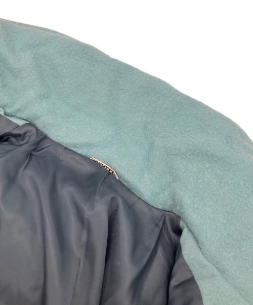 AURALEE（オーラリー）AURALEE (オーラリー) BRUSHED ALPACA WOOL DOWN BLOUSON  スカイブルー サイズ:4の古着・服飾アイテム
