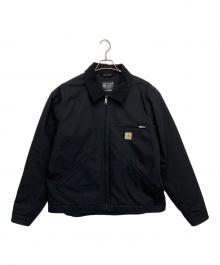 CarHartt（カーハート）の古着「DUCK DETROIT JACKET BLANKET LINED」｜ブラック