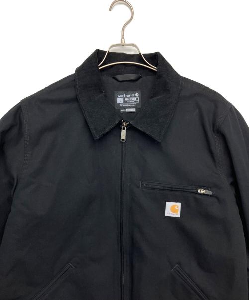 CarHartt（カーハート）CarHartt (カーハート) DUCK DETROIT JACKET BLANKET LINED ブラック サイズ:L　の古着・服飾アイテム