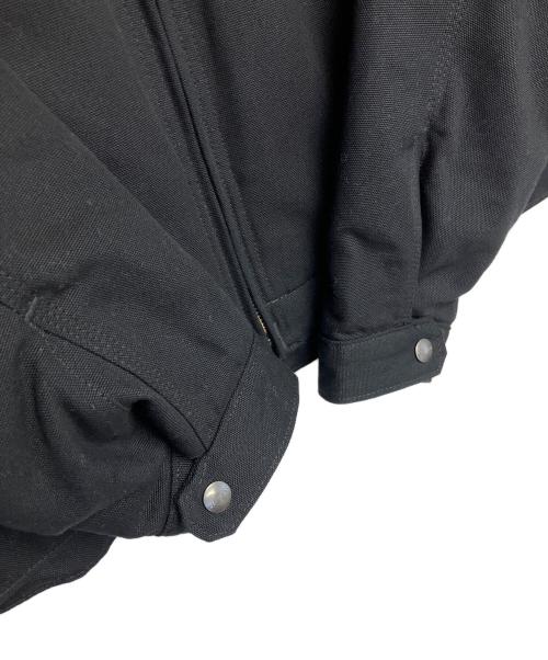 CarHartt（カーハート）CarHartt (カーハート) DUCK DETROIT JACKET BLANKET LINED ブラック サイズ:L　の古着・服飾アイテム