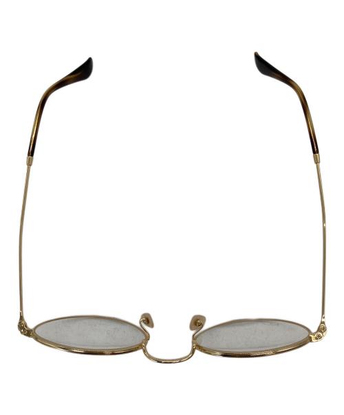 RAY-BAN（レイバン）RAY-BAN (レイバン) 伊達眼鏡 ゴールドの古着・服飾アイテム