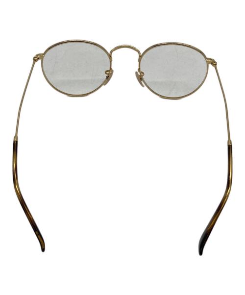 RAY-BAN（レイバン）RAY-BAN (レイバン) 伊達眼鏡 ゴールドの古着・服飾アイテム