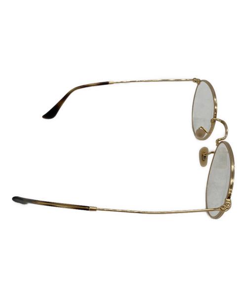 RAY-BAN（レイバン）RAY-BAN (レイバン) 伊達眼鏡 ゴールドの古着・服飾アイテム