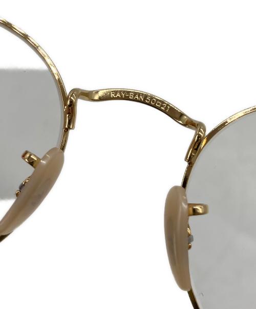 RAY-BAN（レイバン）RAY-BAN (レイバン) 伊達眼鏡 ゴールドの古着・服飾アイテム