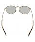 中古・古着 RAY-BAN (レイバン) 伊達眼鏡 ゴールド：8000円