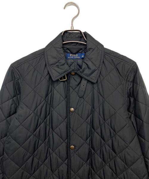 POLO RALPH LAUREN（ポロ・ラルフローレン）POLO RALPH LAUREN (ポロ・ラルフローレン) キルティングジャケット ブラック サイズ:Sの古着・服飾アイテム