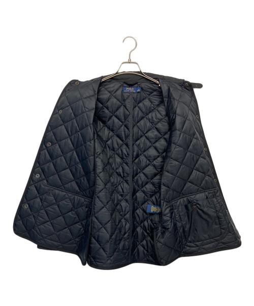POLO RALPH LAUREN（ポロ・ラルフローレン）POLO RALPH LAUREN (ポロ・ラルフローレン) キルティングジャケット ブラック サイズ:Sの古着・服飾アイテム