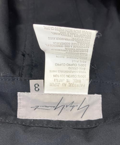 YOHJI YAMAMOTO（ヨウジヤマモト）YOHJI YAMAMOTO (ヨウジヤマモト) 変形デザインジャケット ブラック サイズ:3の古着・服飾アイテム