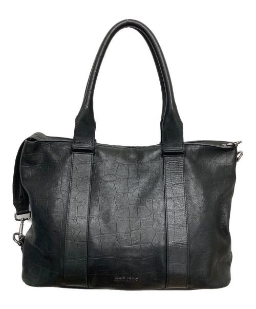 JIMMY CHOO（ジミーチュウ）JIMMY CHOO (ジミーチュウ) トートバッグ ブラックの古着・服飾アイテム