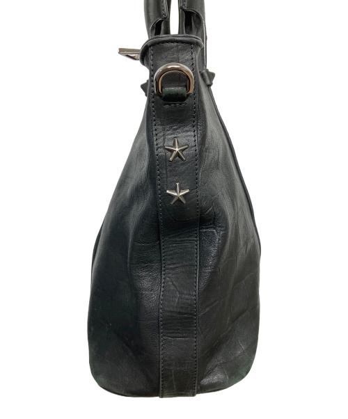 JIMMY CHOO（ジミーチュウ）JIMMY CHOO (ジミーチュウ) トートバッグ ブラックの古着・服飾アイテム