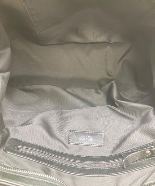 JIMMY CHOO（ジミーチュウ）JIMMY CHOO (ジミーチュウ) トートバッグ ブラックの古着・服飾アイテム