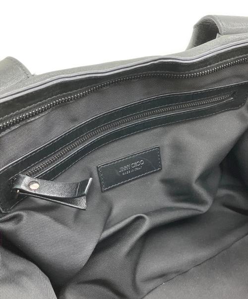 JIMMY CHOO（ジミーチュウ）JIMMY CHOO (ジミーチュウ) トートバッグ ブラックの古着・服飾アイテム