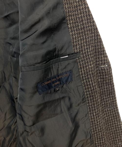 COMME des GARCONS HOMME（コムデギャルソン オム）COMME des GARCONS HOMME (コムデギャルソン オム) テーラードジャケット ブラウン サイズ:Sの古着・服飾アイテム