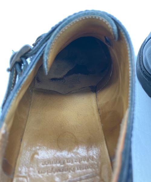 PARABOOT（パラブーツ）PARABOOT (パラブーツ) 7754　WILLIAM　モンクストラップシューズ ブラック サイズ:８の古着・服飾アイテム