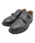 PARABOOT（パラブーツ）の古着「7754　WILLIAM　モンクストラップシューズ」｜ブラック