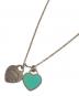 TIFFANY & Co. (ティファニー) リターン トゥ ティファニー ミニダブルハート ネックレス：25000円