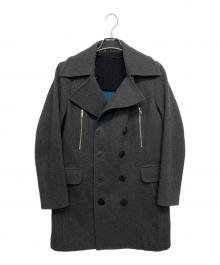 DIESEL（ディーゼル）の古着「ダブルマンフォートコート」｜グレー