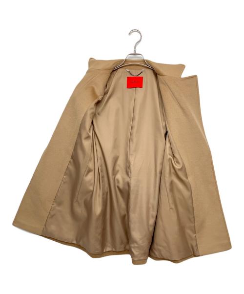 MAX&Co.（マックスアンドコー）MAX&Co. (マックスアンドコー) ガウンチェスターコート ブラウン サイズ:40の古着・服飾アイテム