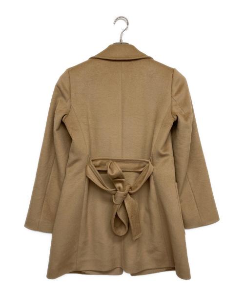 MAX&Co.（マックスアンドコー）MAX&Co. (マックスアンドコー) ガウンチェスターコート ブラウン サイズ:40の古着・服飾アイテム